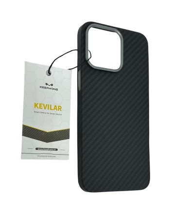  Накладка для i-Phone 14 Pro Max Keephone Kevilar MagSnap черный