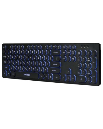  Клавиатура проводная с подсветкой Smartbuy ONE 328 USB черная (SBK-328U-K)