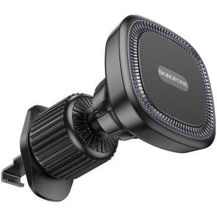  Держатель в автомобиль в воздуховод Borofone BH96 черный- серый