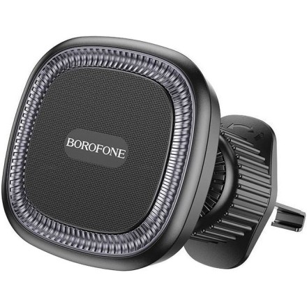  Держатель в автомобиль в воздуховод Borofone BH96 черный- серый