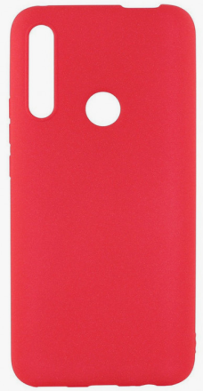  Накладка для Huawei Y9 Prime 2019 / P Smart Z Silicone cover красная