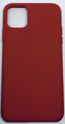 Чехол-накладка  iPhone 11 Pro Max Silicone icase  №33 тёмно-красная