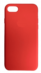 Чехол-накладка  iPhone 7/8 Silicone icase  №29 алая