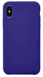 Чехол-накладка  i-Phone X/XS Silicone icase  №40 ярко-синяя
