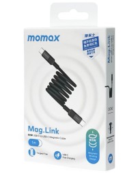 Usb Кабель-зарядка Type-C на Type-C Momax Mag Link 60W DC60D 1м черный