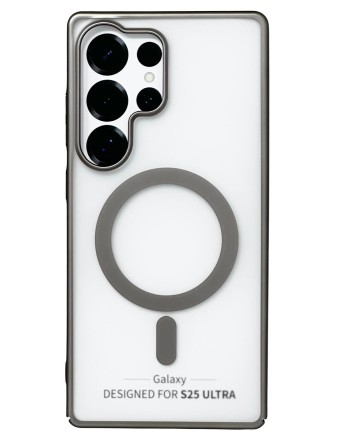  Накладка для Samsung Galaxy S25 Ultra Keephone SkinGrip MagSnap прозрачный титан