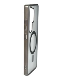 Накладка для Samsung Galaxy S25 Ultra Keephone SkinGrip MagSnap прозрачный титан