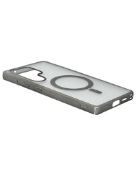 Накладка для Samsung Galaxy S25 Ultra Keephone SkinGrip MagSnap прозрачный титан