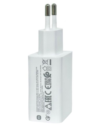  Сетевое зарядное устройство Xiaomi MI 1USB 22,5W (MDY-11-EP) тех.пак. белое