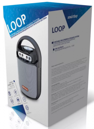 Акустическая система Smartbuy LOOP, 5Вт, Bluetooth, MP3, FM-радио (арт.SBS-5030)/50