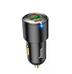 Автомобильное заряд. устр. Hoco NZ6 1USB/2C 18W/25W черное