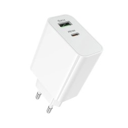 Сетевое зар. устр. Borofone BA108A 1USB/1C 30W белое