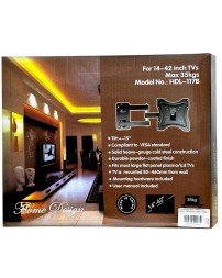 Кронштейн для телевизора 14-42" VESA/35кг (HDL-117B)