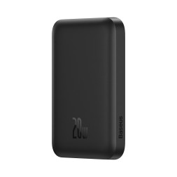 Powerbank с беспроводной зарядкой Baseus Magnetic Mini Wireless 6000mAh 20W (PPCX100401) чёрный