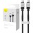  Кабель-зарядка Type-C на Type-C Baseus Baseus CoolPlay Series 100W 1м (CAKW000201) черный