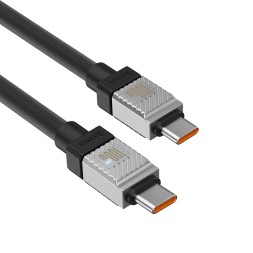 Кабель-зарядка Type-C на Type-C Baseus Baseus CoolPlay Series 100W 1м (CAKW000201) черный