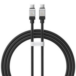 Кабель-зарядка Type-C на Type-C Baseus Baseus CoolPlay Series 100W 1м (CAKW000201) черный