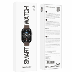 Смарт-часы Hoco Y17 Smart Sports Watch 2.03&quot;/240х296/300mAh черные