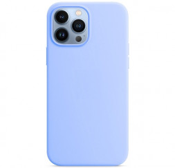 Чехол-накладка  i-Phone 12/12 Pro Silicone icase  №43 небесно-голубая