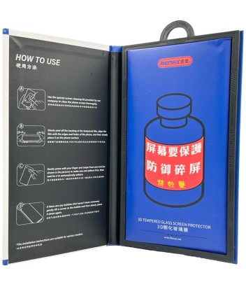  Защитное стекло для i-Phone 15/16 &quot;6.1&quot; Remax GL-27 3D чёрное