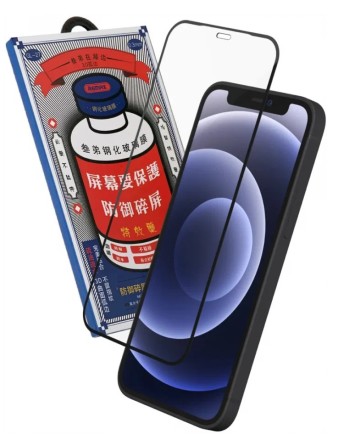  Защитное стекло для i-Phone 15/16 &quot;6.1&quot; Remax GL-27 3D чёрное