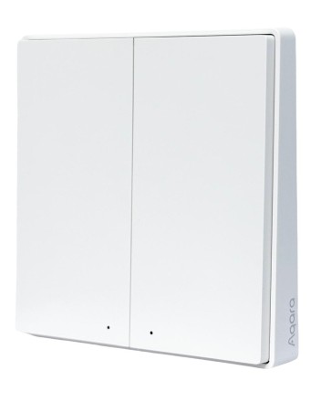  Умный двойной выключатель Aqara Smart Wall Switch D1 без Zero Line WXKG07LM белый