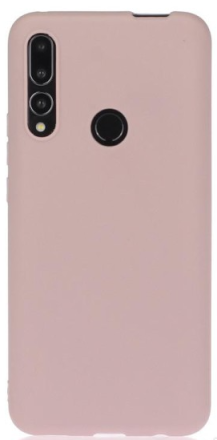  Накладка для Huawei Y9 Prime (2019)/P Smart Z Silicone cover без логотипа пудро