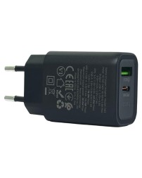 Сетевое зар. устр. Hoco N63 1USB/1С PD/QC3.0 3A 30W черное