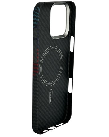  Накладка для i-Phone 16 Pro Max Keephone Kevilar Woven MagSnap разноцветный