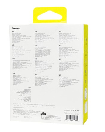  Сетевое зар. устр. Baseus Cube Fast Charger 1USB/1C P10111403213-00 белое