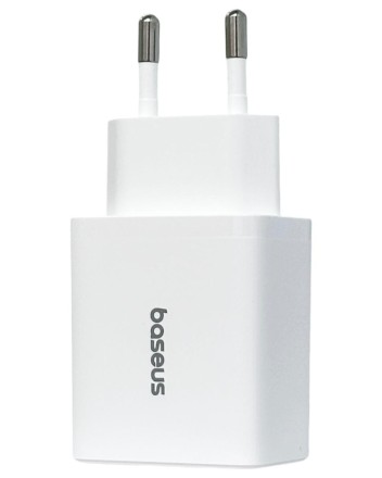  Сетевое зар. устр. Baseus Cube Fast Charger 1USB/1C 20W P10111403213-00 белое