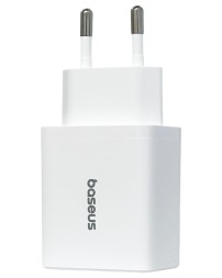 Сетевое зар. устр. Baseus Cube Fast Charger 1USB/1C 20W P10111403213-00 белое