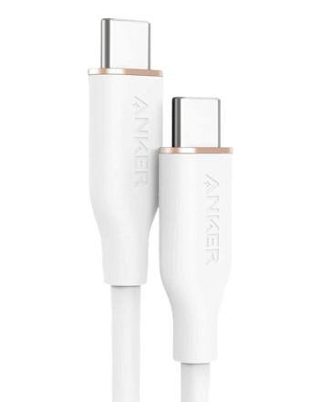  Usb Кабель-зарядка Type-C на Type-C Anker (A8553P22) 240W 1.8м белый