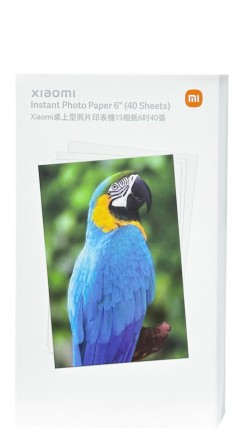  Фотобумага и картридж для принтера Xiaomi Instant Photo Paper 6&quot; SD20 (40листов)