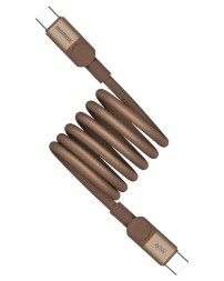 Usb Кабель-зарядка Type-C на Type-C Momax Mag Link 60W DC60L2 1м золотой