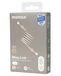 Usb Кабель-зарядка Type-C на Type-C Momax Mag Link 60W DC60L2 1м золотой