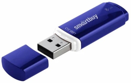  3.0 USB флеш накопитель Smartbuy 8GB Crown Blue (SB8GBCRW-Bl)