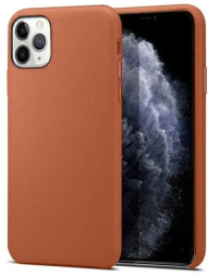 Накладка для i-Phone 12 Pro Max K-Doo Noble кожаная коричневый