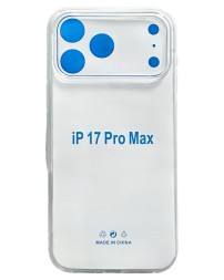 Чехол-накладка силикон i-Phone 17 Pro Max 6.9&quot; прозрачный 1.5мм тех.пак
