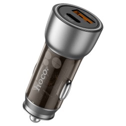 Автомобильное заряд. устр. Hoco NZ8 1USB/1C 18W/25W черное