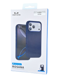 Накладка для i-Phone 17 Pro Keephone Rosana MagSnap синяя