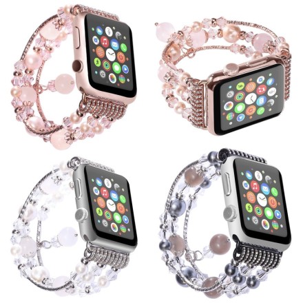  Сменный браслет металлический для Apple Watch 38mm бусы