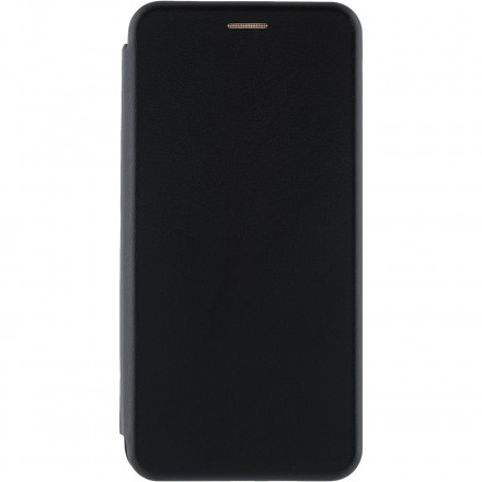 Чехол-книжка Xivi для Samsung Galaxy A02 кожаная боковая черная