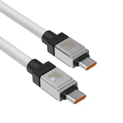 Кабель-зарядка Type-C на Type-C Baseus Baseus CoolPlay Series 1м (CAKW000202) 100W белый