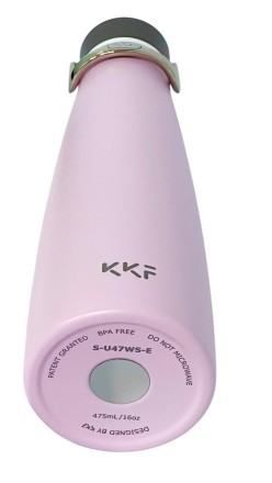  Термокружка Xiaomi Kiss Kiss Fish Smart Vacuum Cup S-U47WS (475мл) розовая