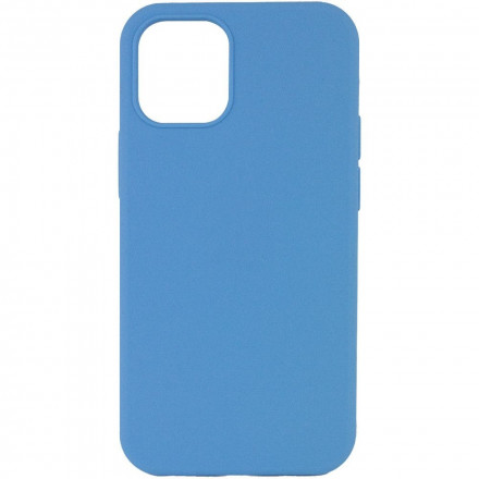 Чехол-накладка  i-Phone 12 mini Silicone icase  №24 азур