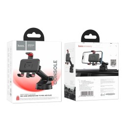 Держатель в автомобиль на торпеду Hoco H22 с зажимом чёрный