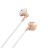  Наушники с микрофоном Borofone BM14 Skymelody 1.2м белый