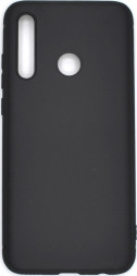 Накладка для Huawei Honor 10i силикон матовый чёрный