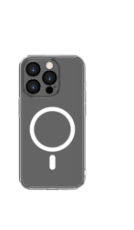 Накладка для i-Phone 15 Pro Max Evelatus Magsafe прозрачный